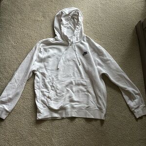 WHITE NIKE HOODIE!!!!